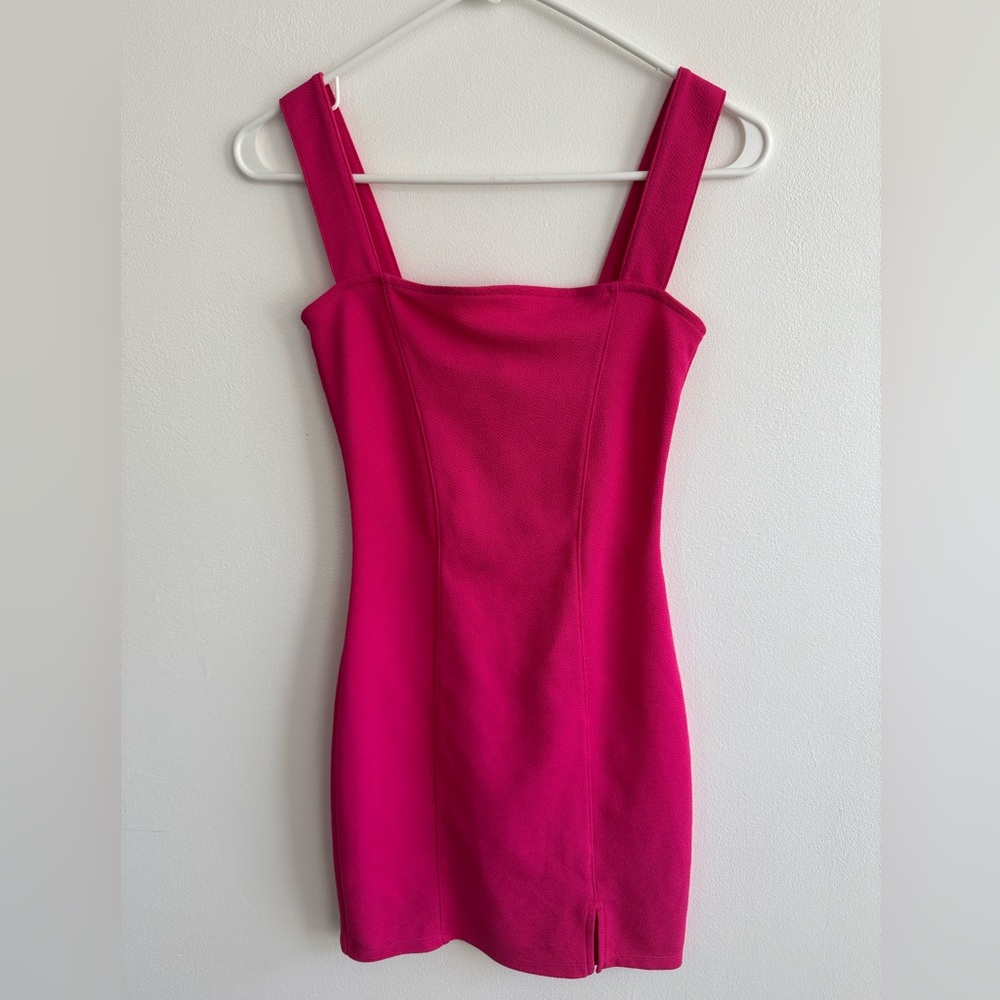 H&M Vibrant Pink Mini Dress